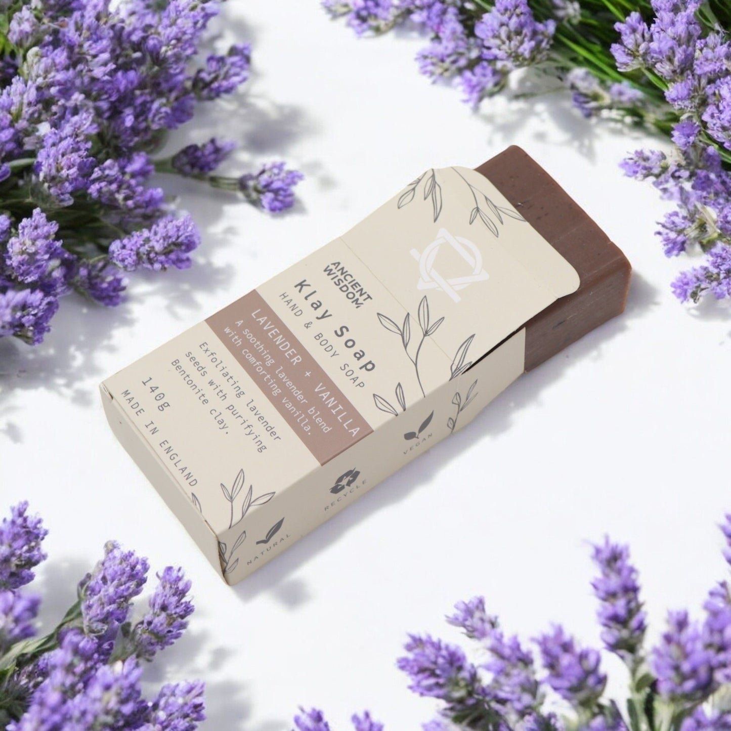 Lavender & Vanilla Calming Botanical Soap