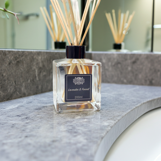 200ml Lavender & Fennel Essential Oil Reed Diffuser
