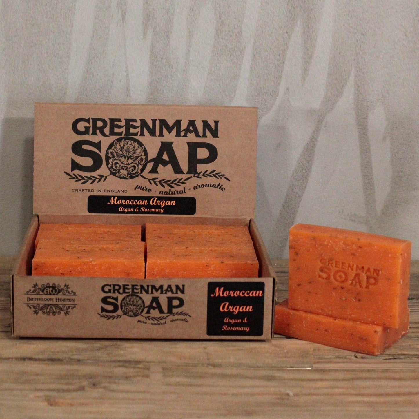 Artisan Soap Slice - Moroccan Argan & Rosemary by Greenman