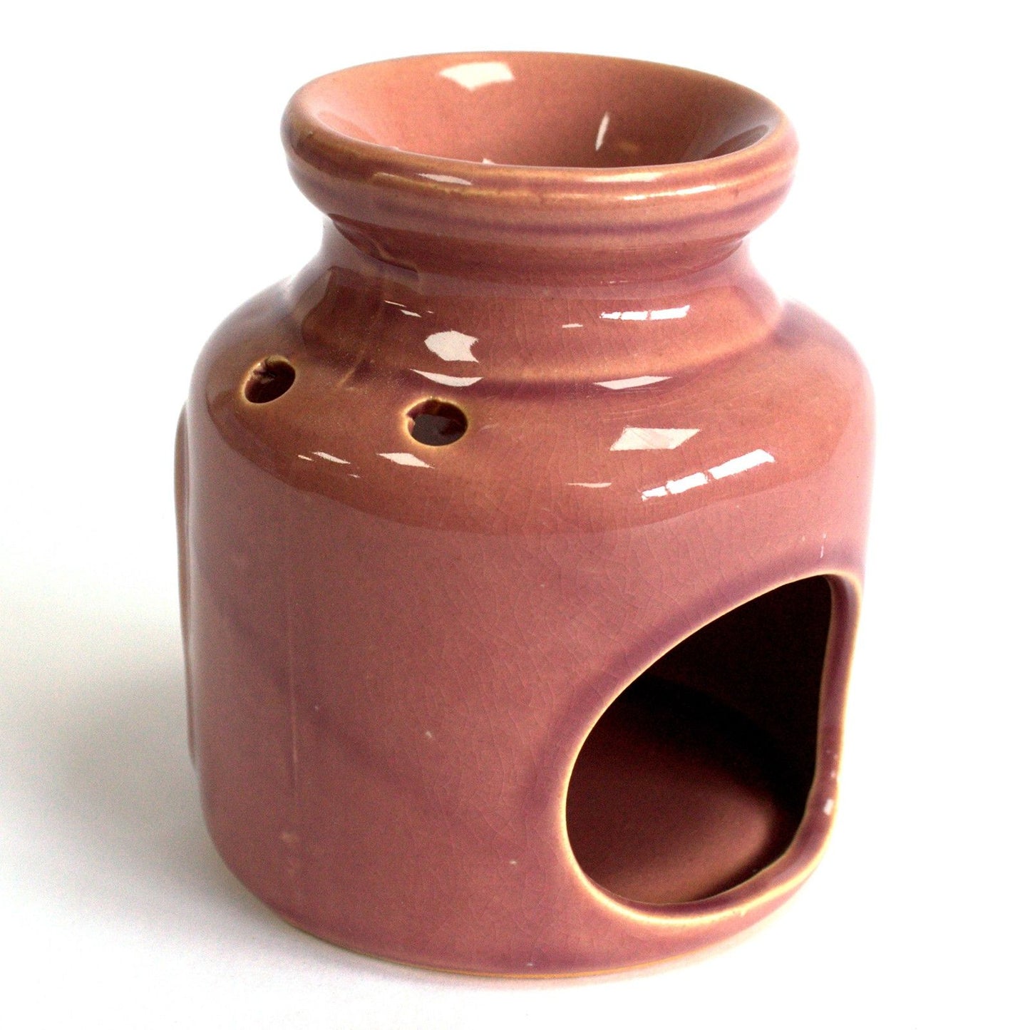 Hand-Finished Terracotta "Love Home" Oil Burner