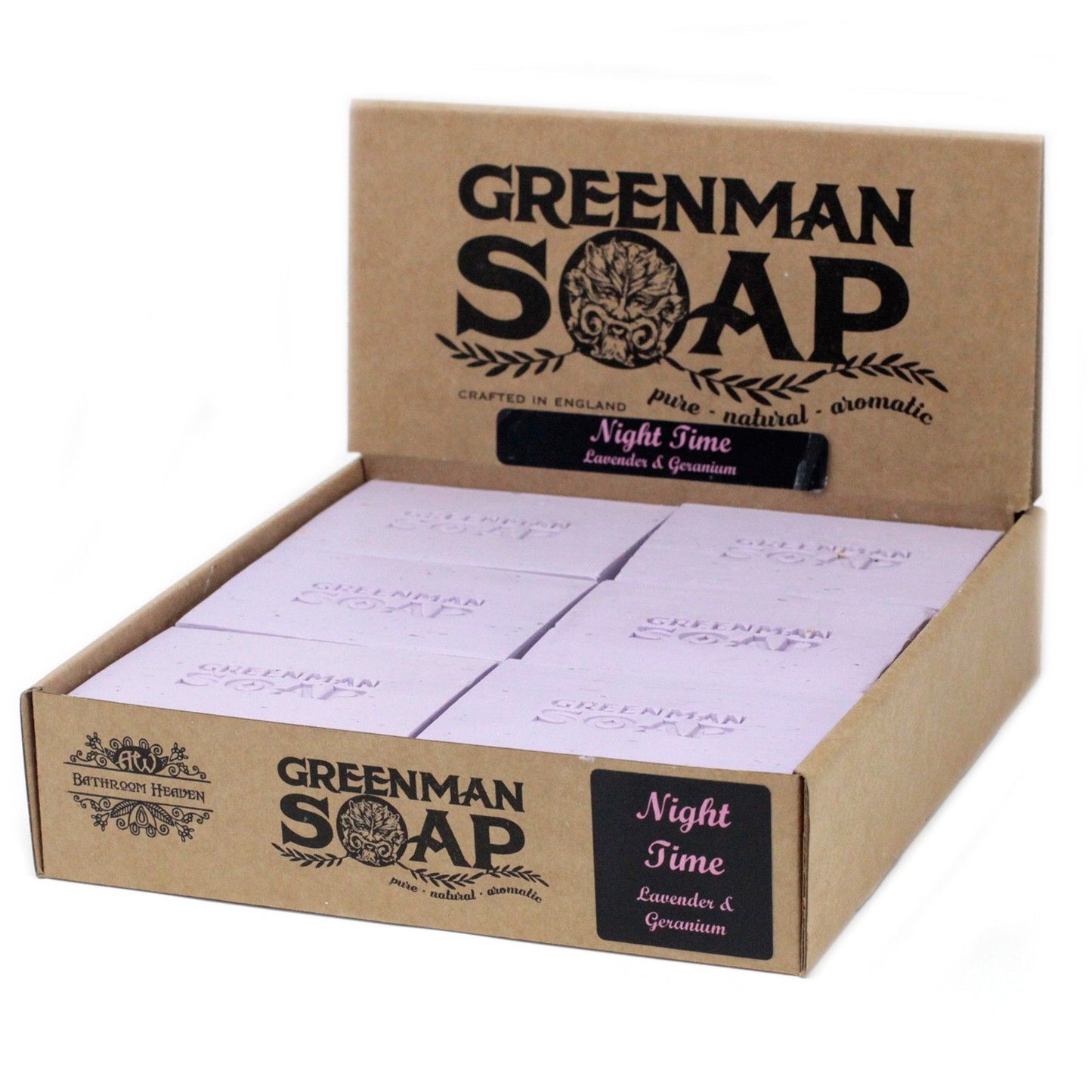 Artisan Soap Slice - Lavender & Geranium by Greenman