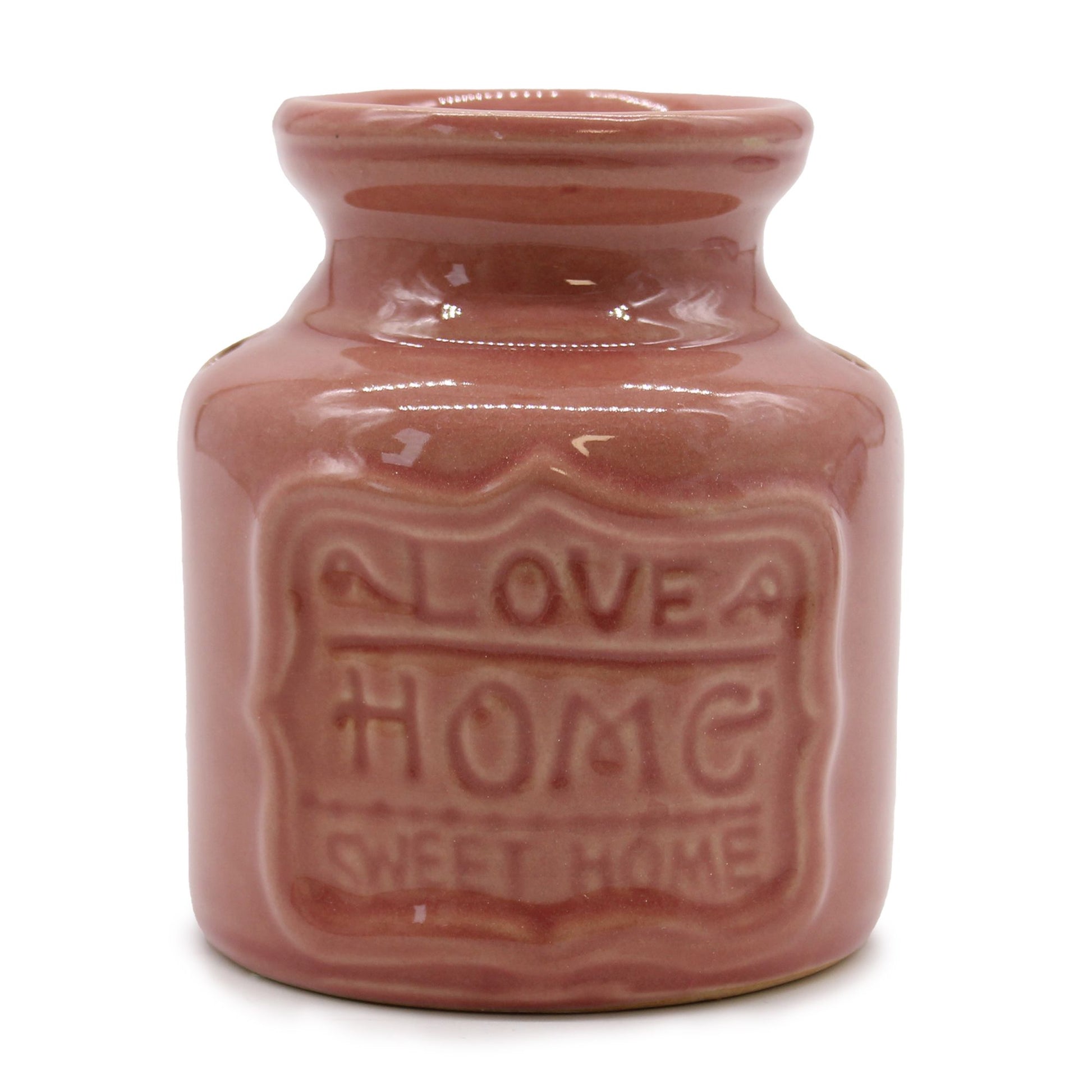 Terracotta Love Home oil burner, artisanal home fragrance decor by Glan & Hearth.