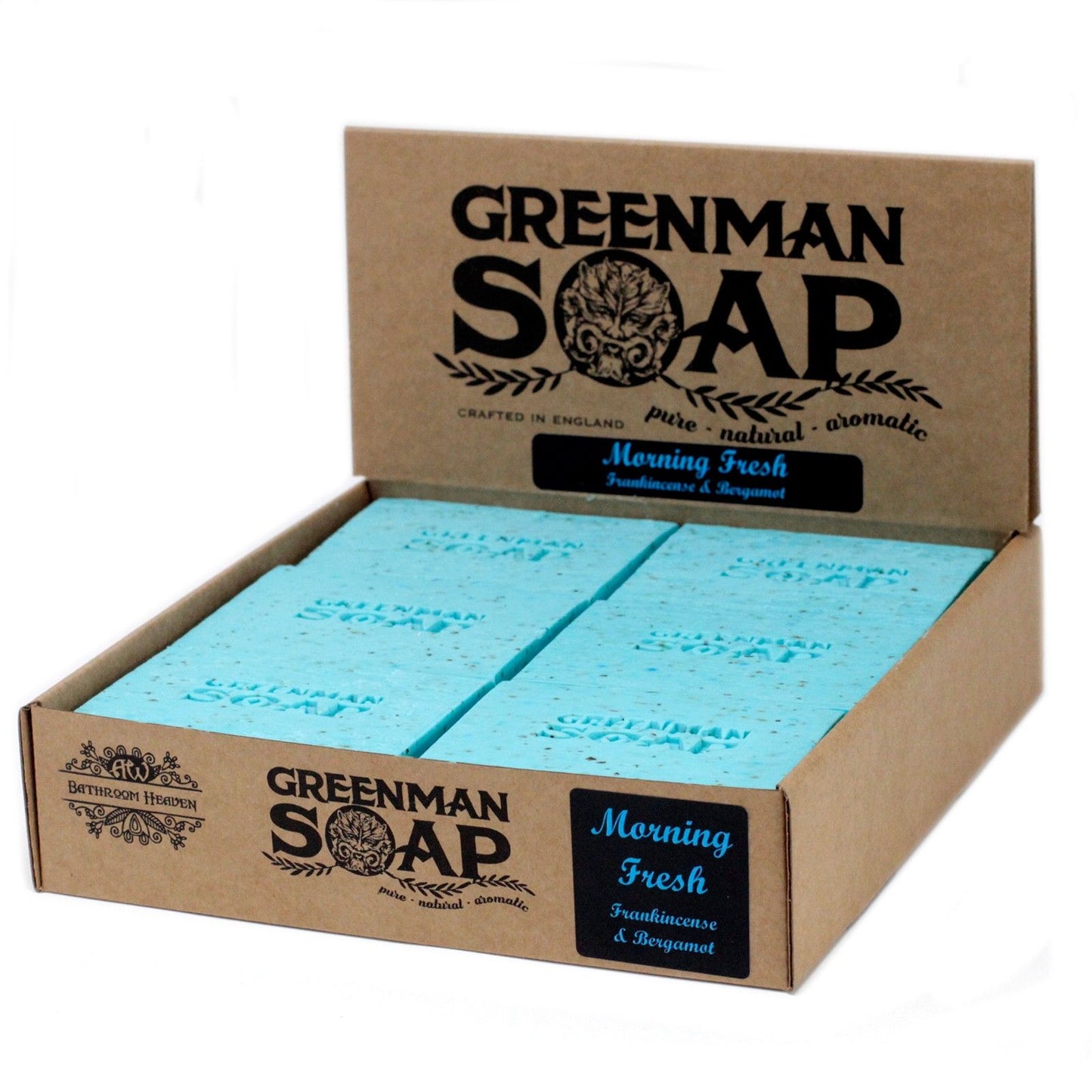 Artisan Soap Slice - Frankincense & Bergamot by Greenman