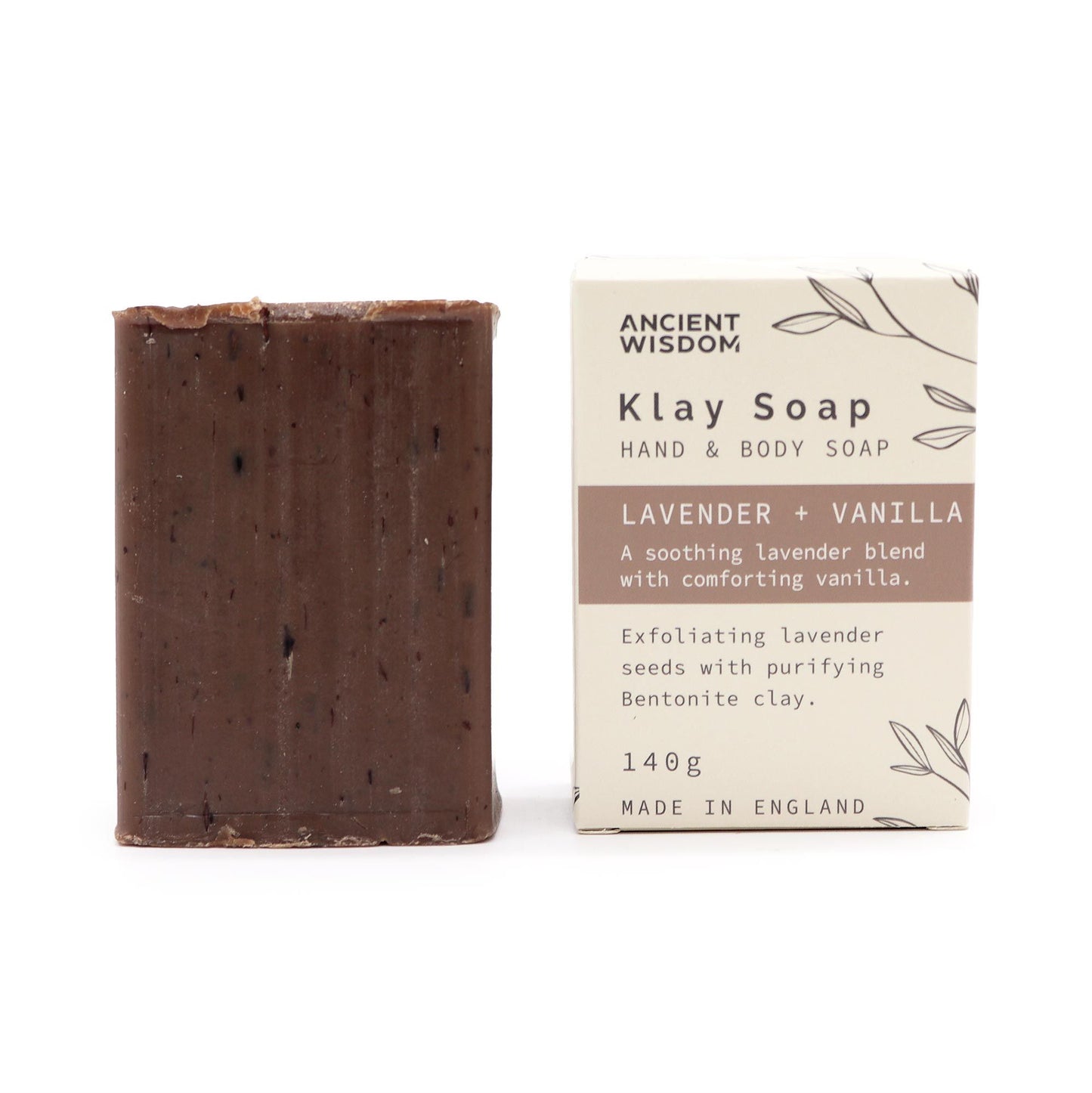 Lavender & Vanilla Calming Botanical Soap