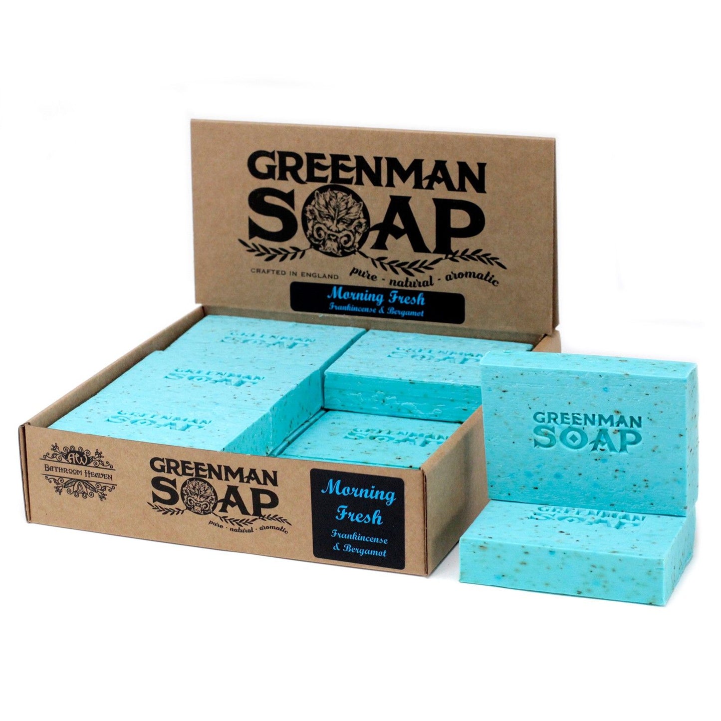 Artisan Soap Slice - Frankincense & Bergamot by Greenman