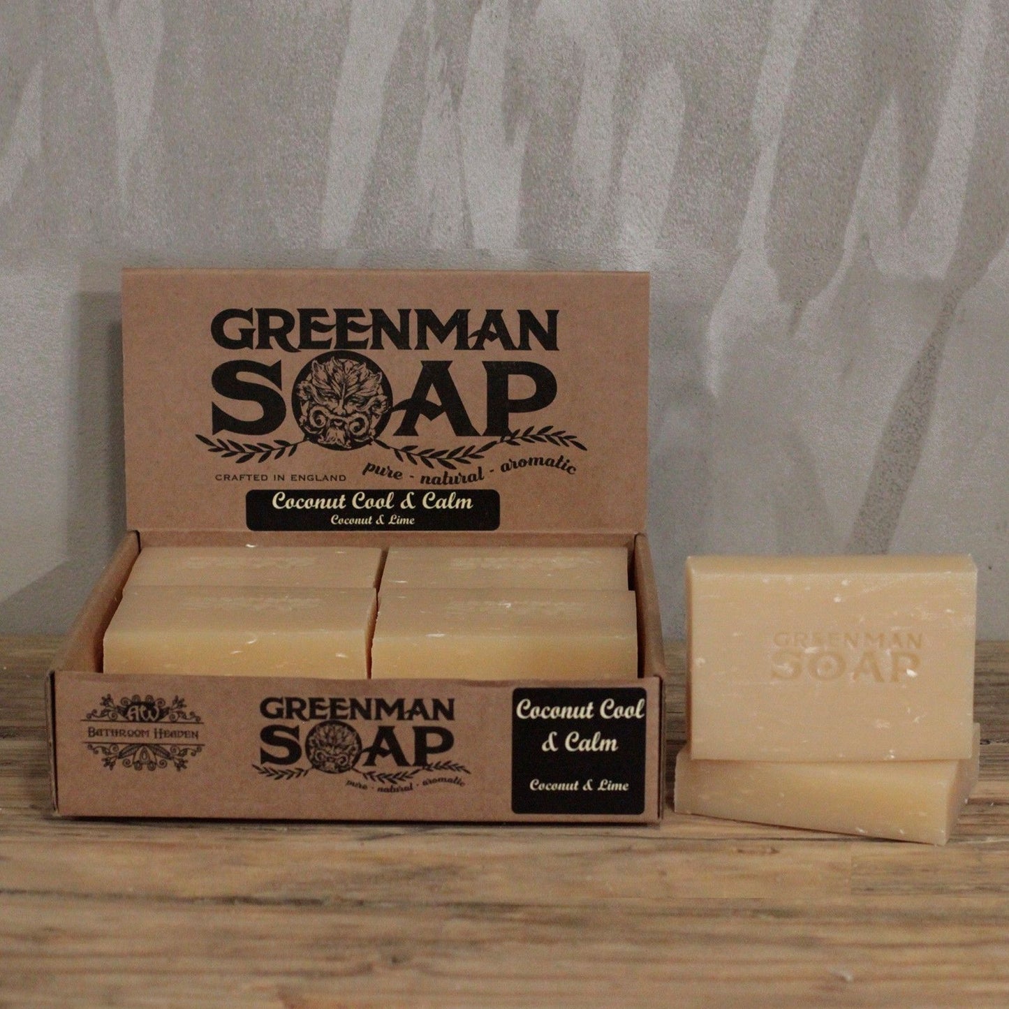 Artisan Soap Slice - Coconut & Lime by Greenman