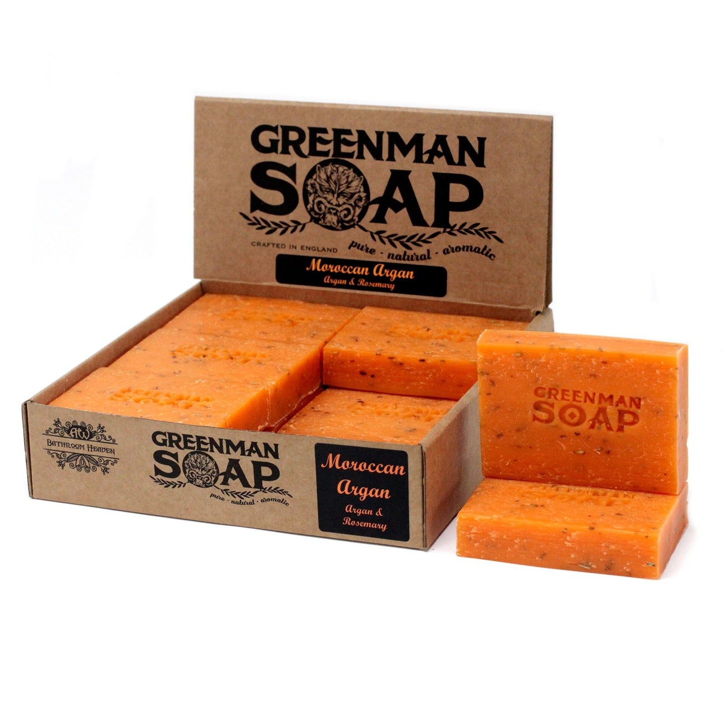 Artisan Soap Slice - Moroccan Argan & Rosemary by Greenman