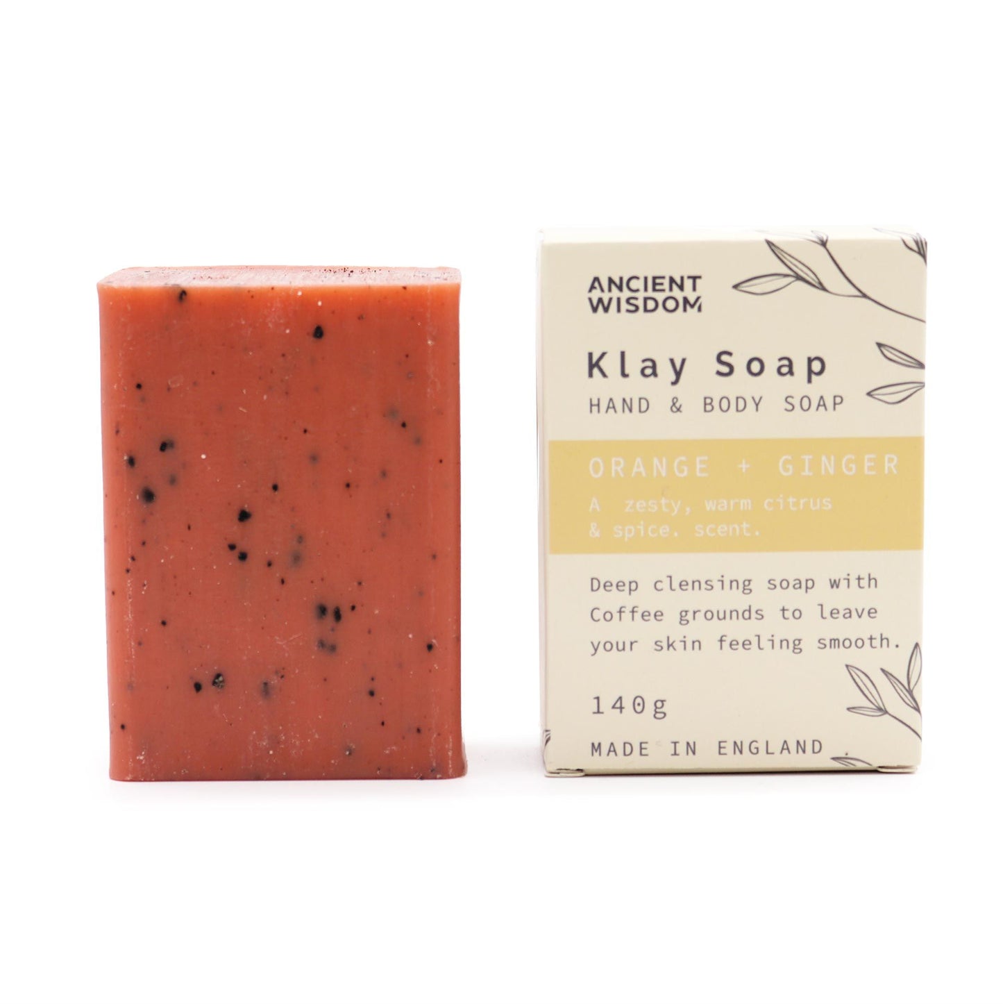 Orange & Ginger Energising Botanical Soap