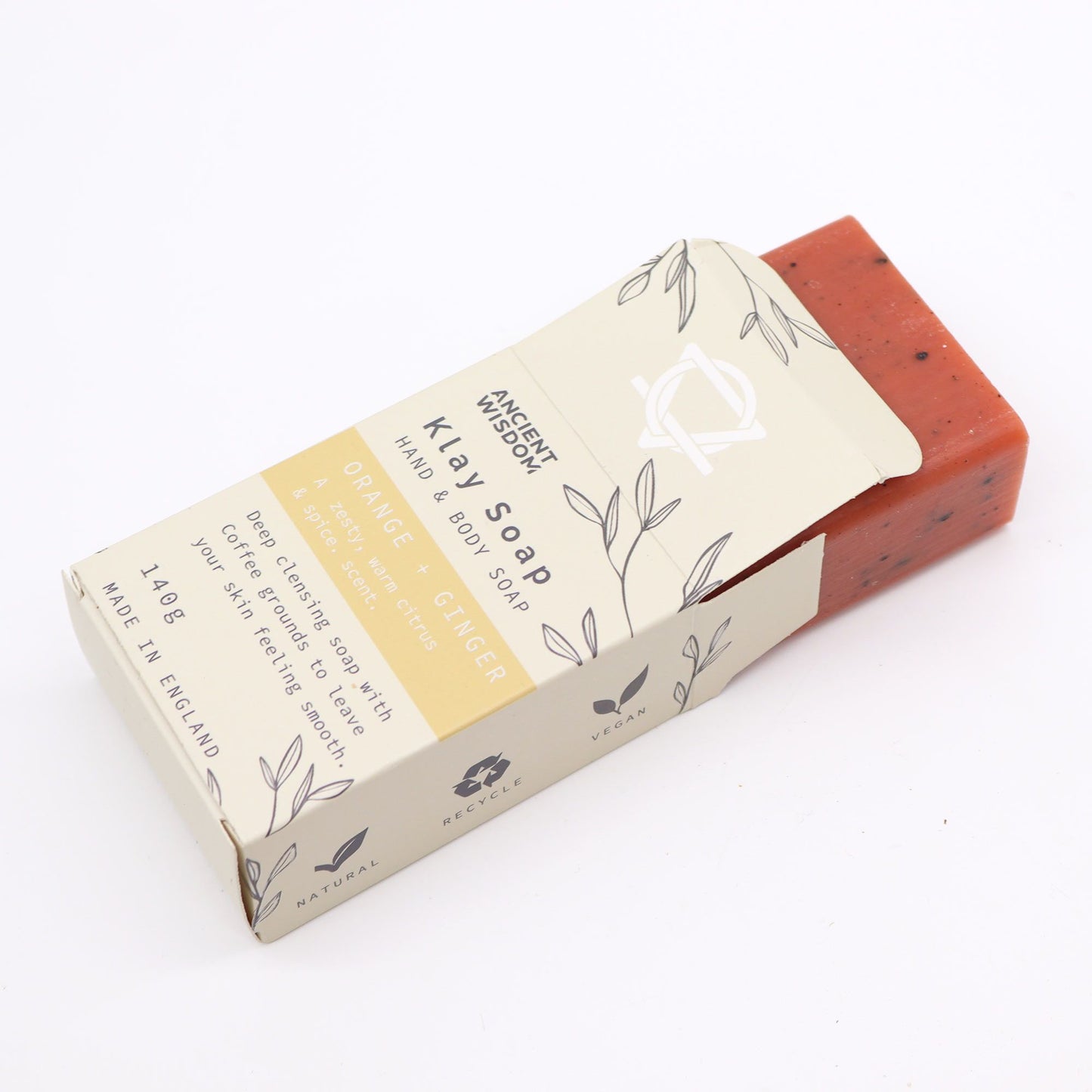Orange & Ginger Energising Botanical Soap