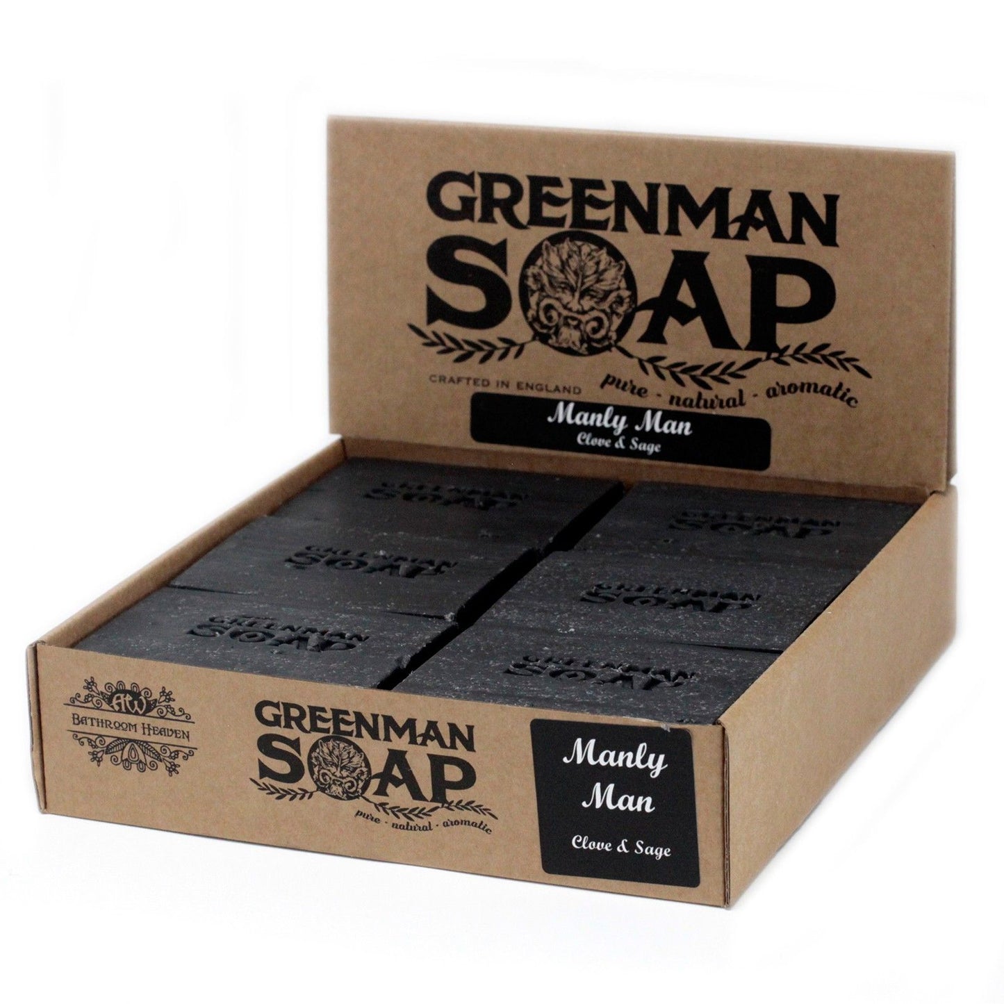 Artisan Soap Slice - Clove & Sage by Greenman