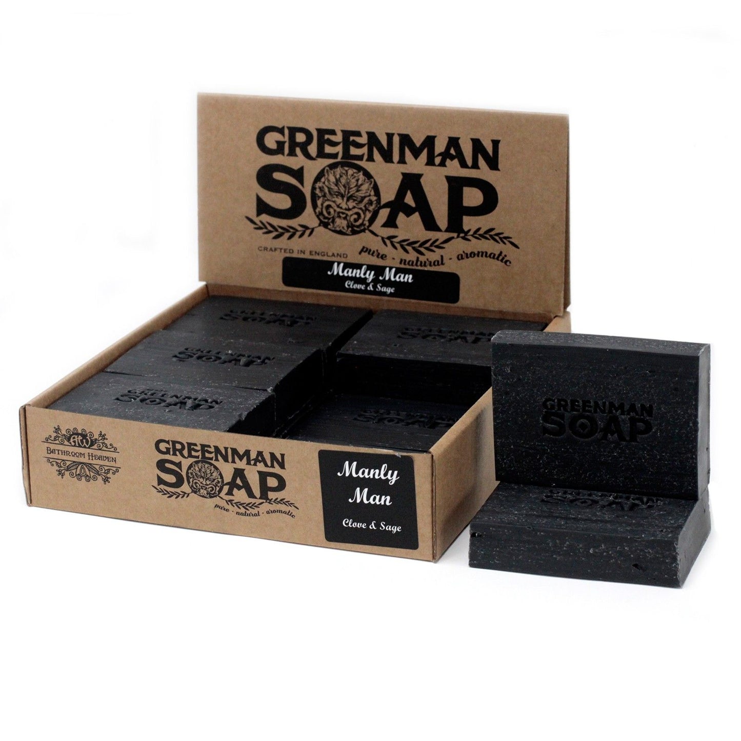 Artisan Soap Slice - Clove & Sage by Greenman