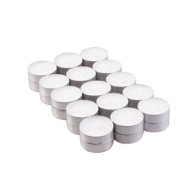 Natural Clean-Burning Tealights (30 Pack)