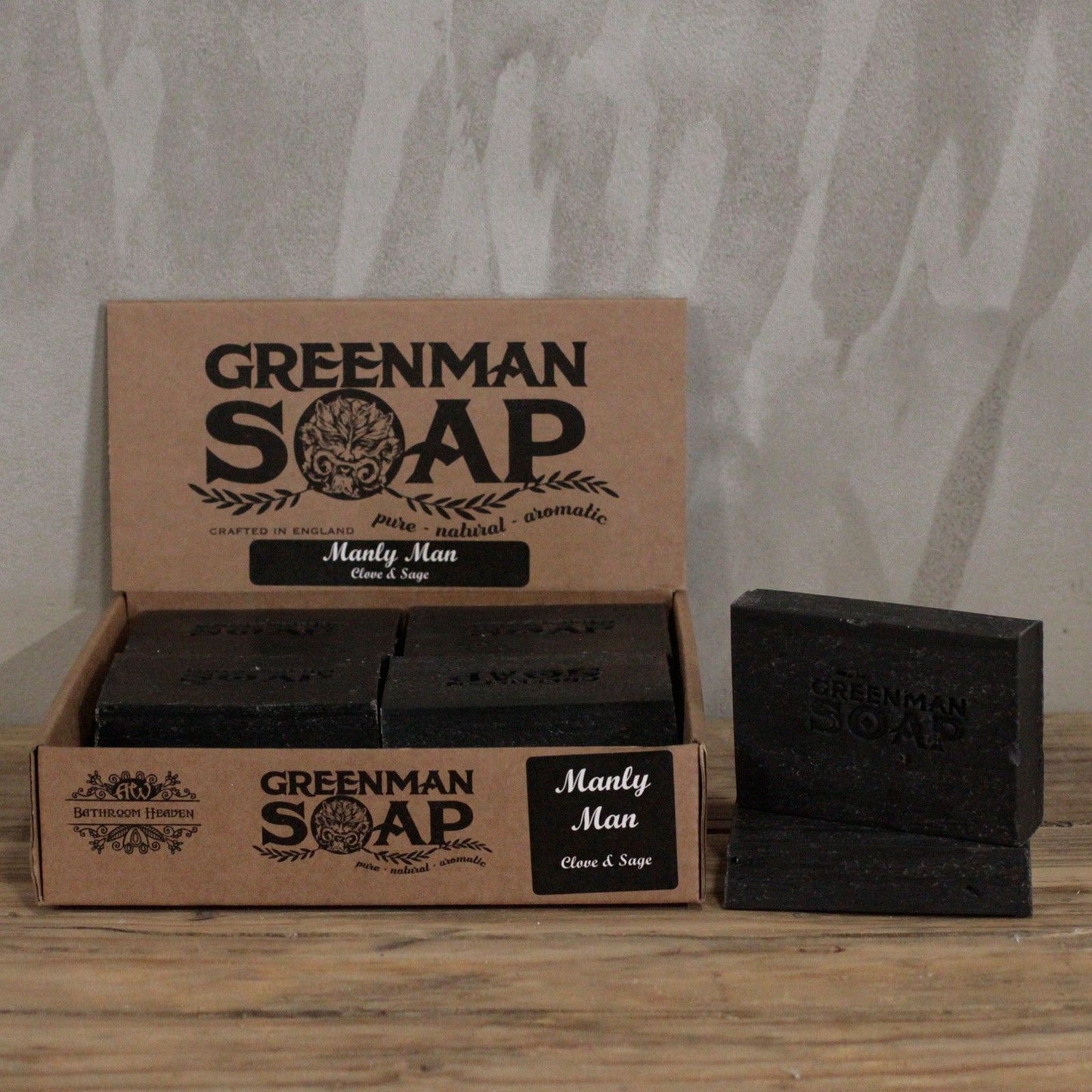 Artisan Soap Slice - Clove & Sage by Greenman