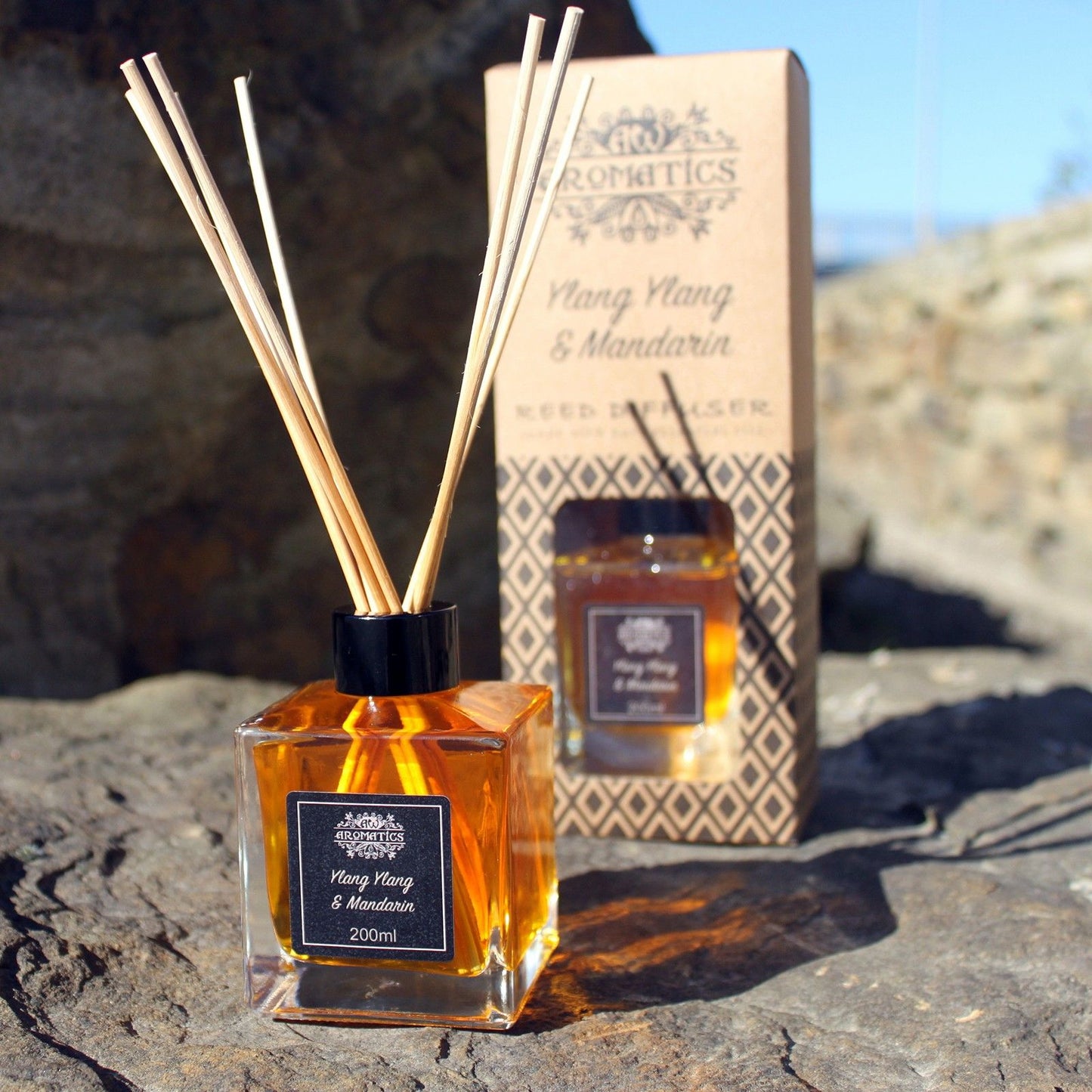 200ml Lavender & Fennel Essential Oil Reed Diffuser