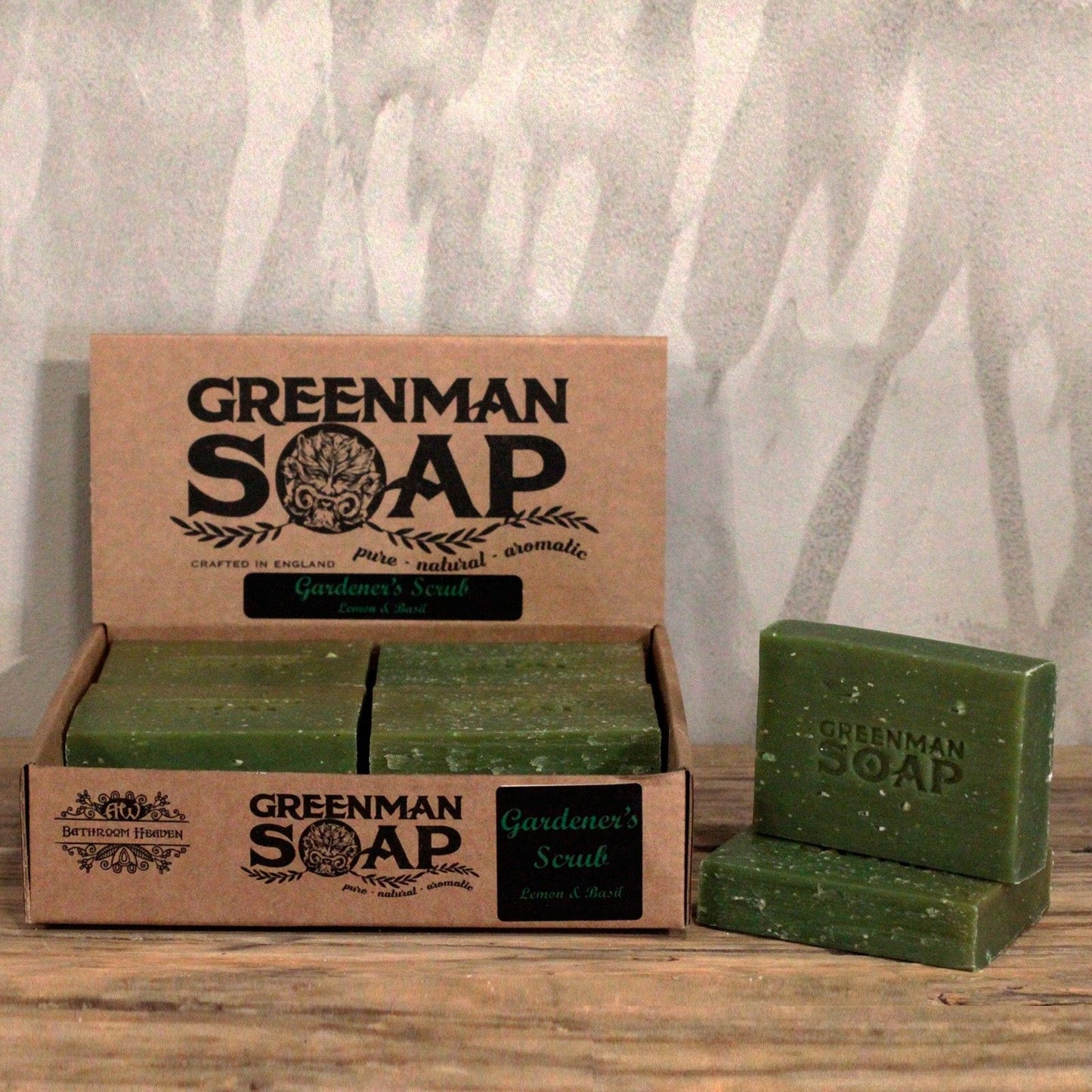Artisan Soap Slice - Lemon & Basil by Greenman