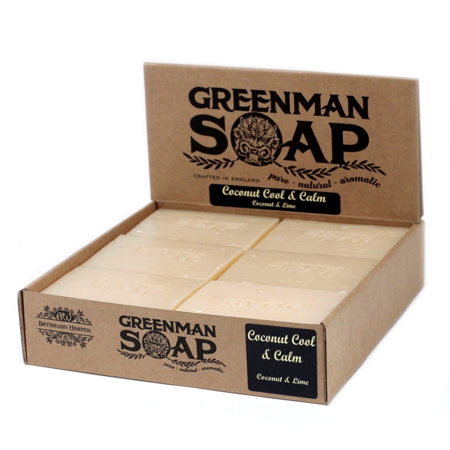 Artisan Soap Slice - Coconut & Lime by Greenman