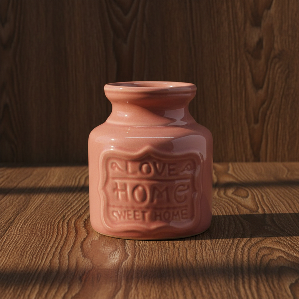 Terracotta Love Home oil burner, artisanal home fragrance decor by Glan & Hearth.